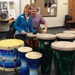 Group Empowerment Drumming protocol lecture at Old Dominion University Department of Music
