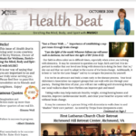 Health Beat Newsletter OCTOBER 2018